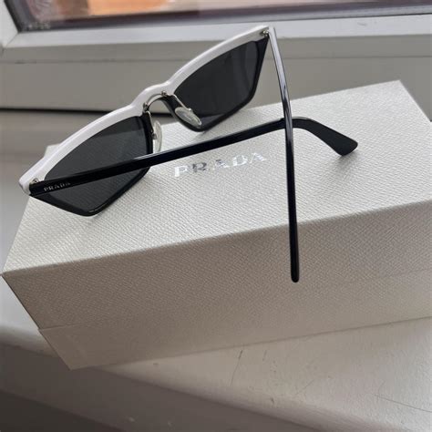 dior black and white sunglasses